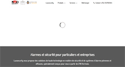 Desktop Screenshot of luxsecurity.com